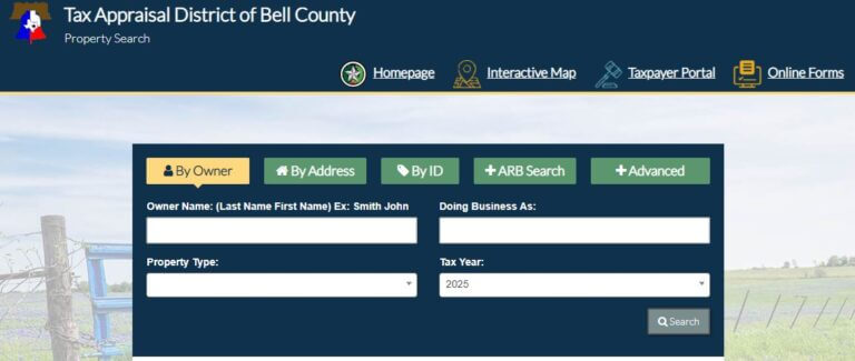 Bell County Appraisal District Property Search