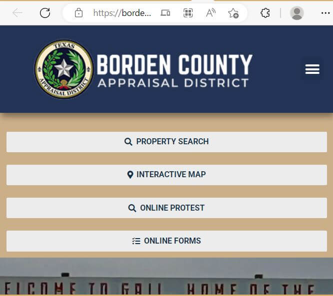 Borden County Appraisal District