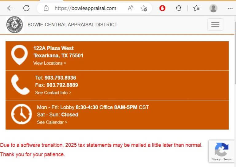 Bowie County Appraisal District