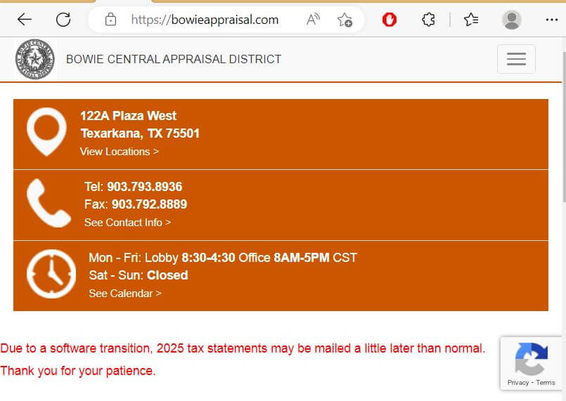Bowie County Appraisal District