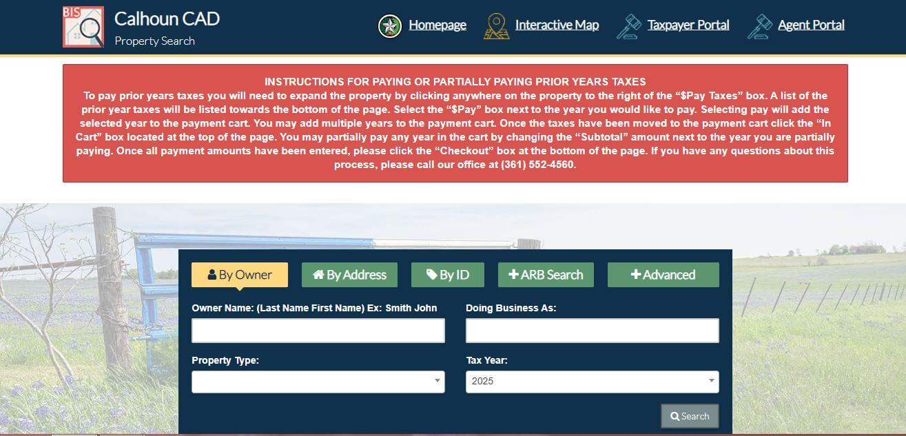 Calhoun County Appraisal District 