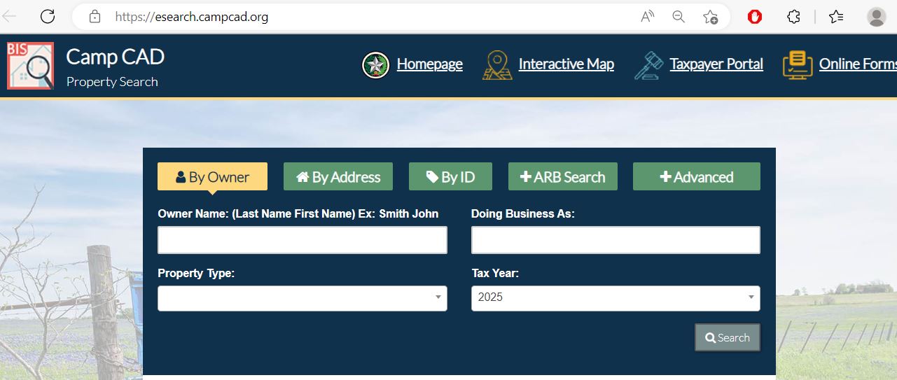 Camp County Appraisal District