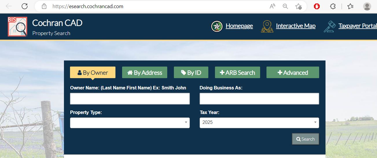 Cochran County Appraisal District 