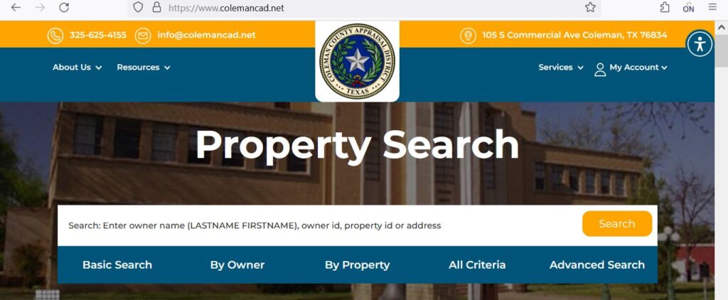 Coleman County Appraisal District
