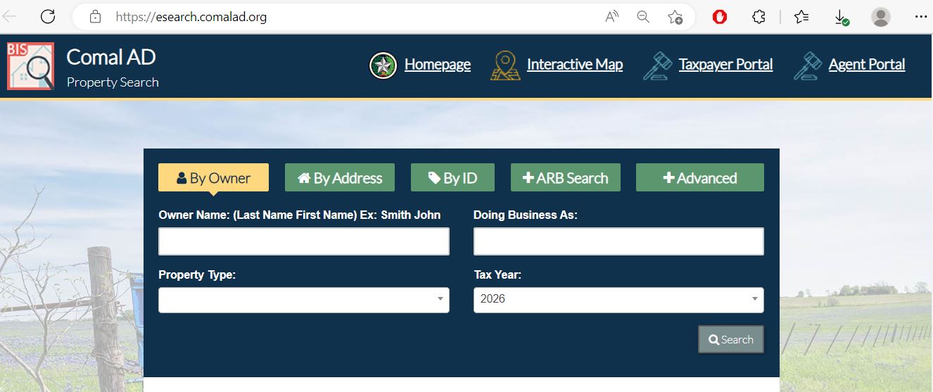 Comal County Appraisal District 