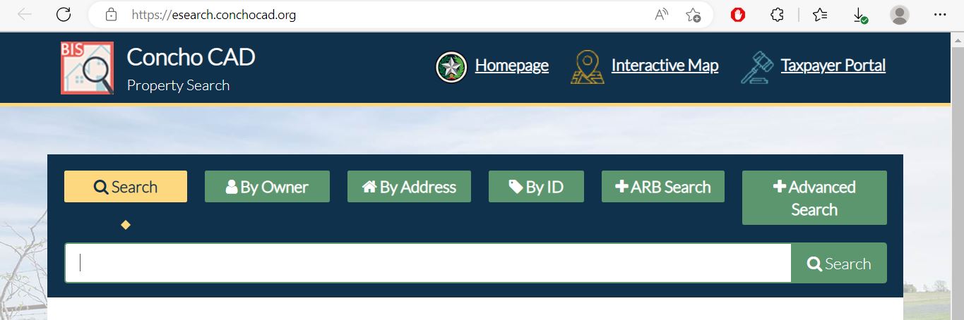 Concho County Appraisal District