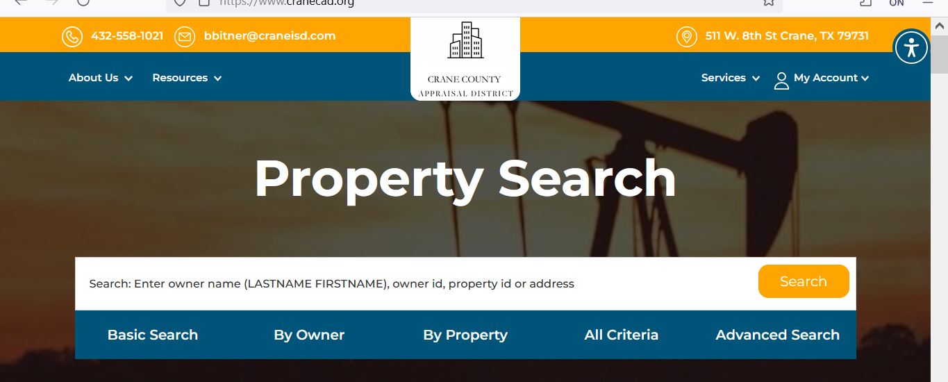 Crane County Appraisal District