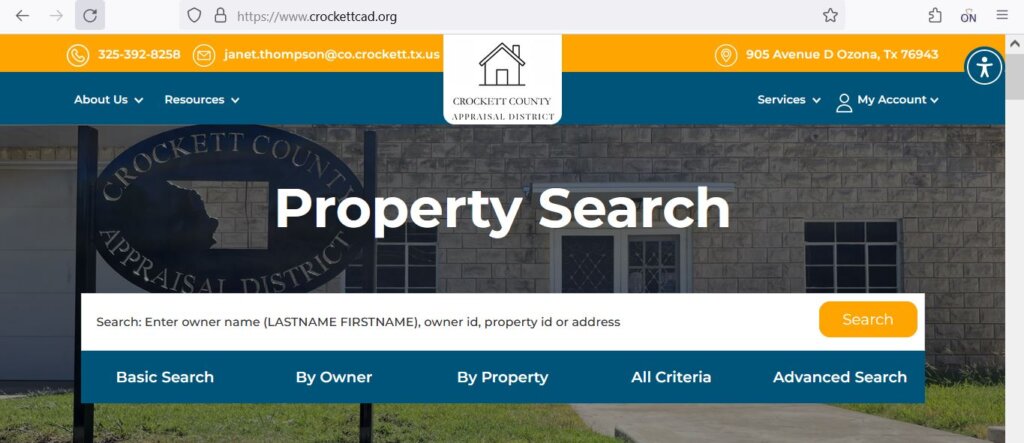 Crockett County Appraisal District
