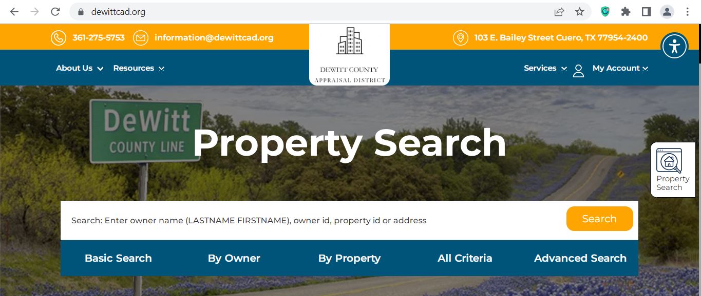 DeWitt County Appraisal District