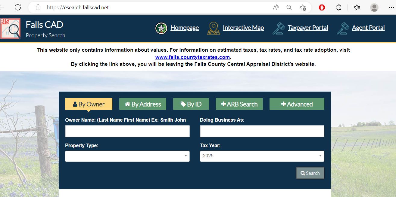 Falls County Appraisal District