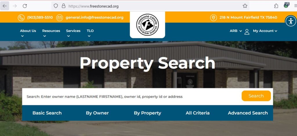 Freestone County Appraisal District