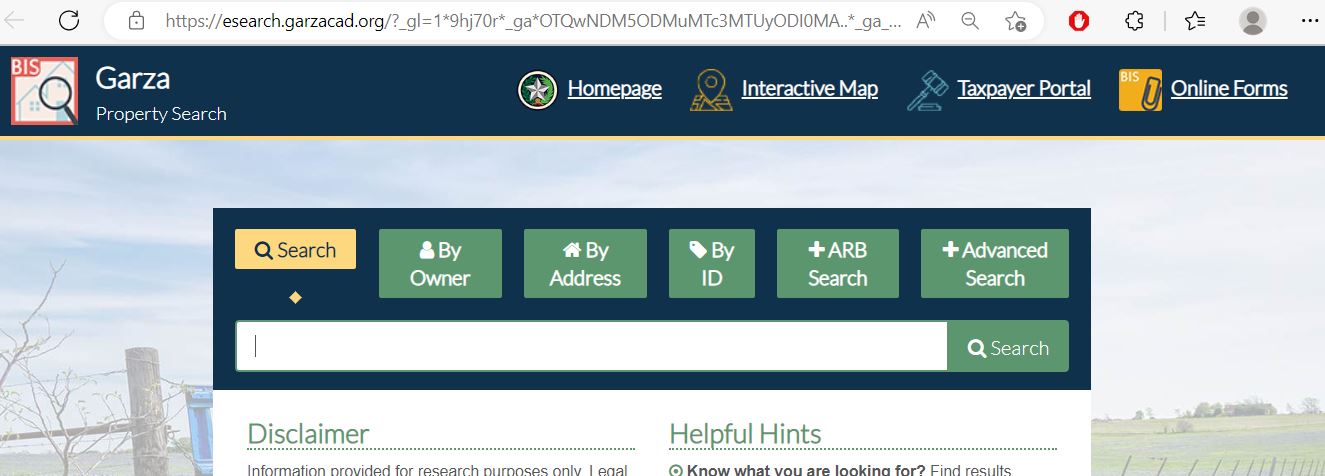 Garza County Appraisal District