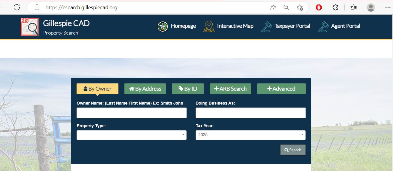Gillespie County Appraisal District
