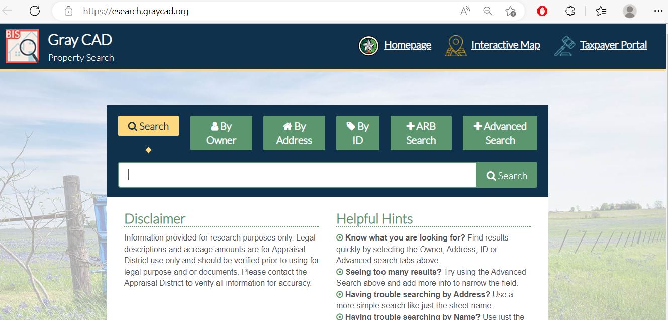 Gray County Appraisal District