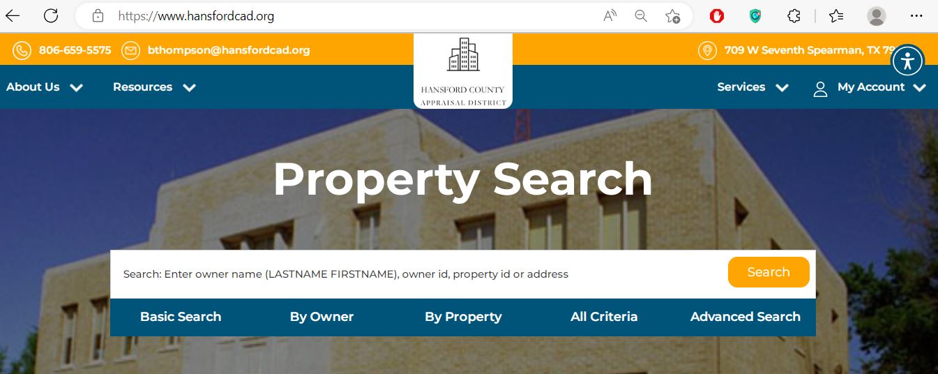 Hansford County Appraisal District