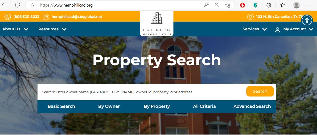 Hemphill County Appraisal District