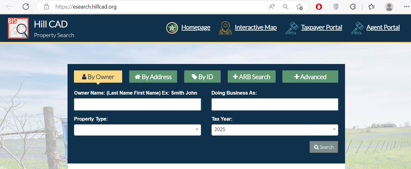 Hill County Appraisal District