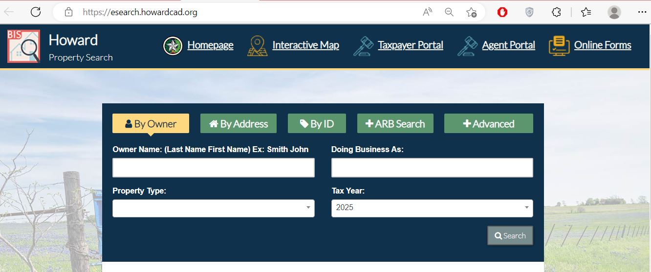 Howard County Appraisal District