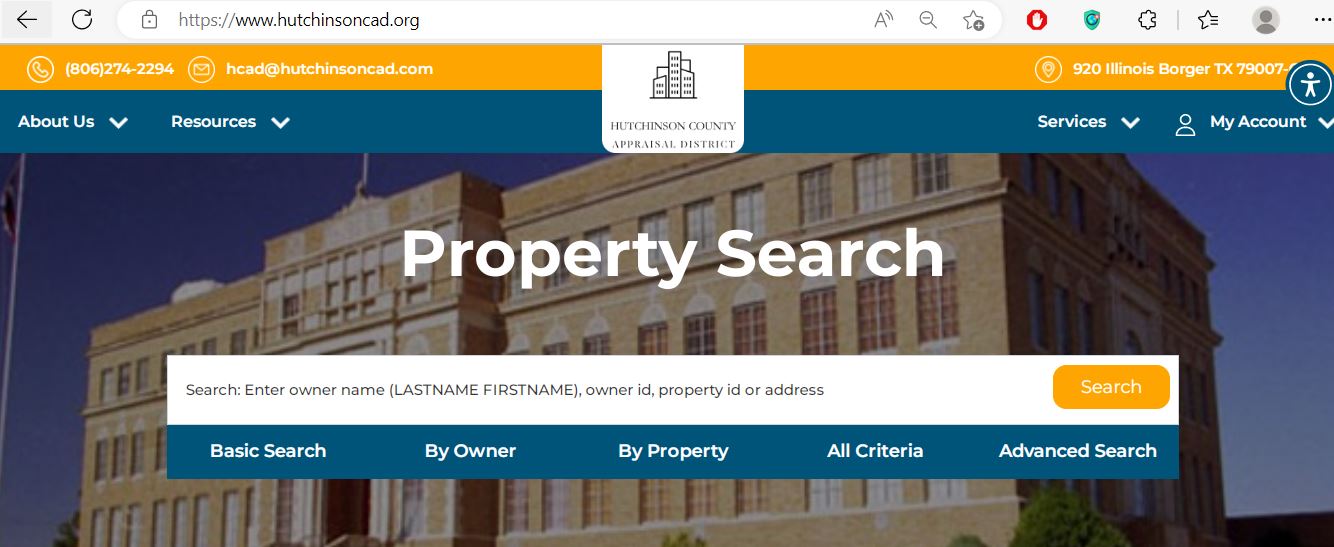 Hutchinson County Appraisal District