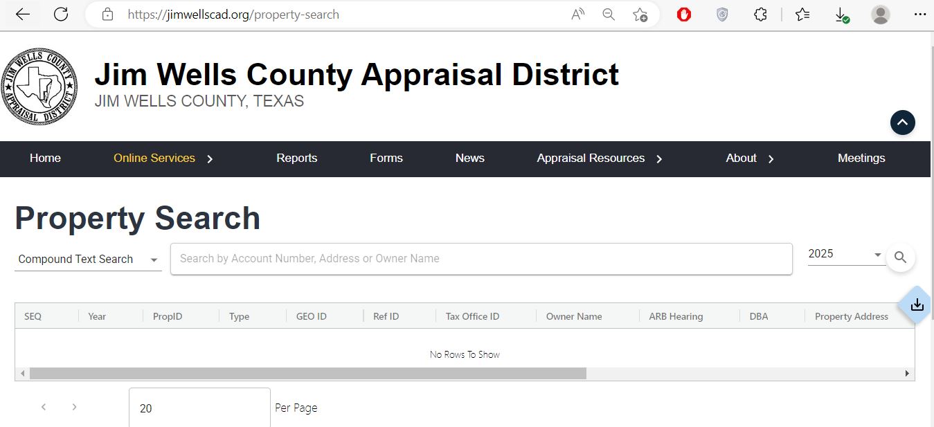 Jim Wells County Appraisal District