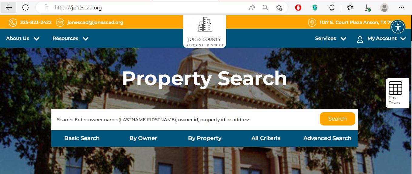 Jones County Appraisal District