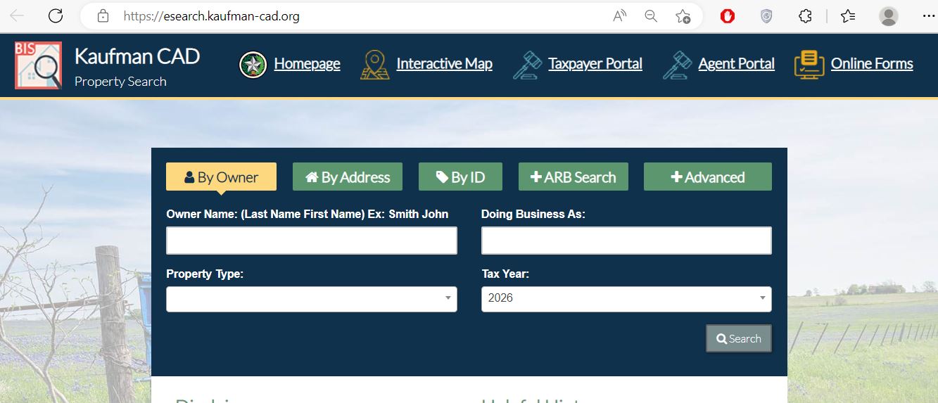 Kaufman County Appraisal District