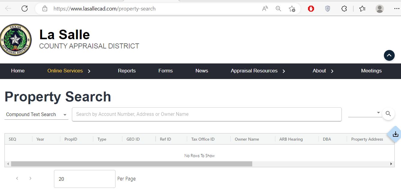 La Salle County Appraisal District