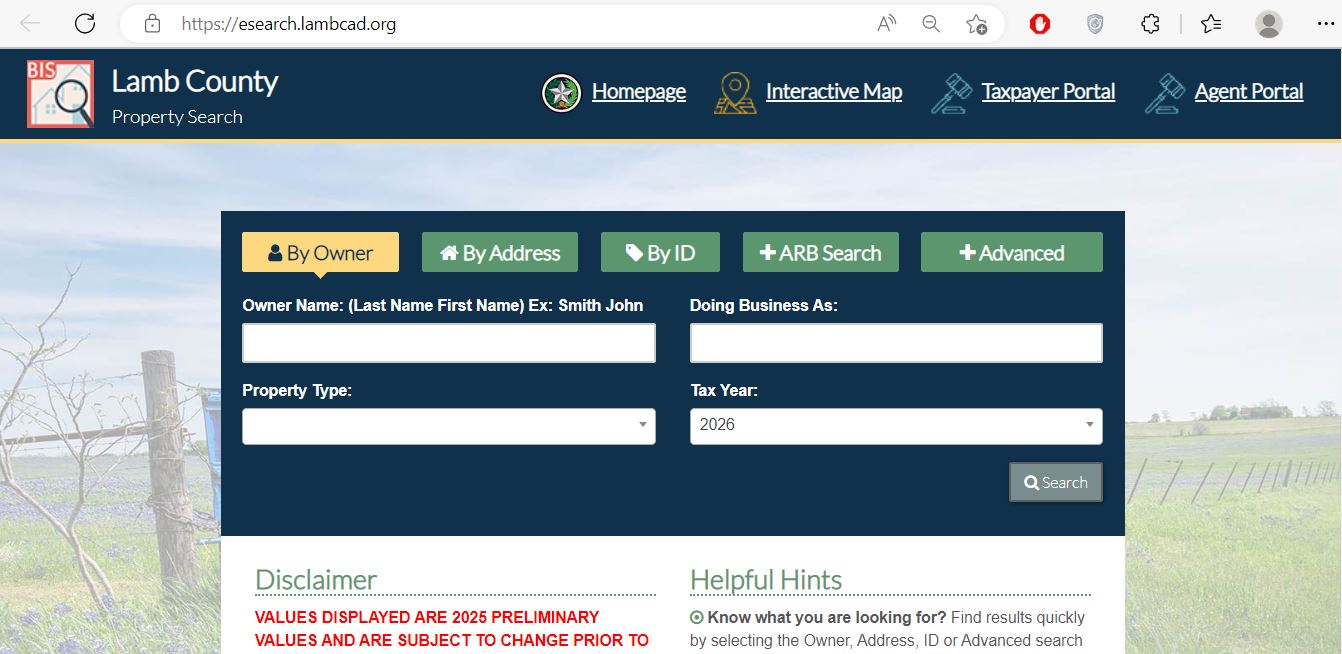 Lamb County Appraisal District