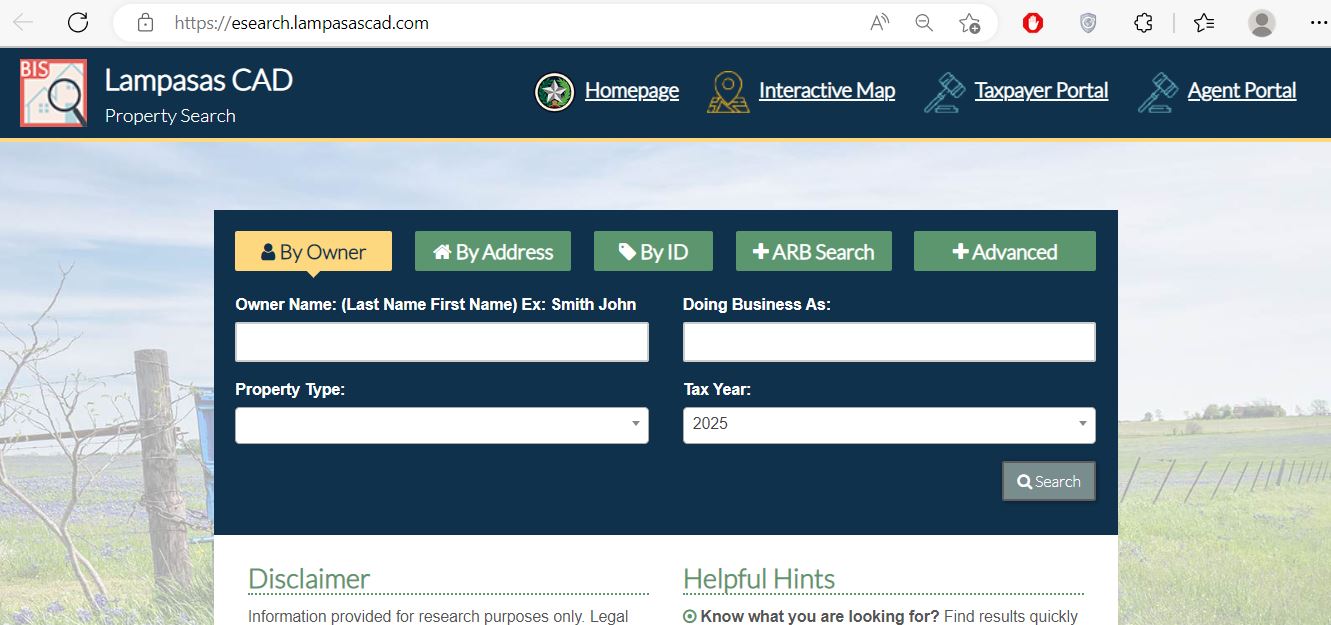 Lampasas Central Appraisal District