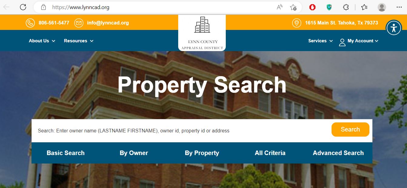 Lynn County Appraisal District Property