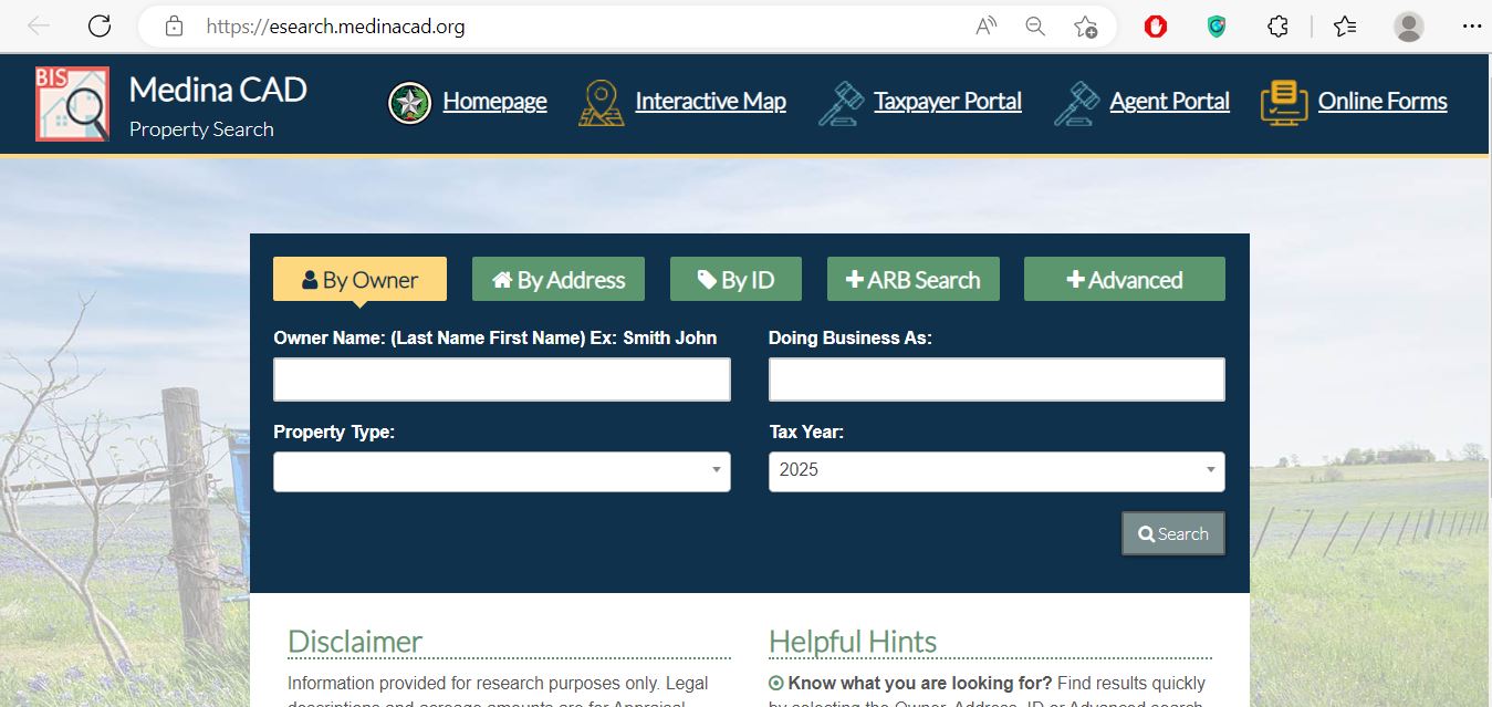 Medina County Appraisal District