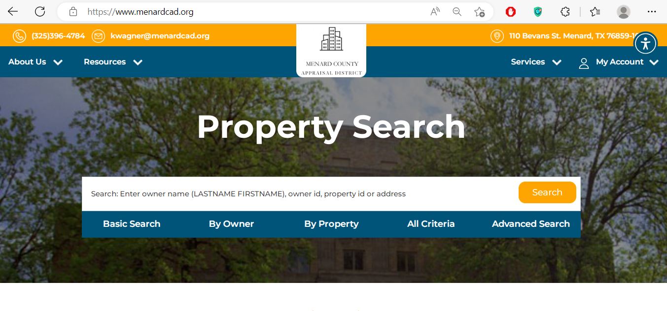 Menard County Appraisal District