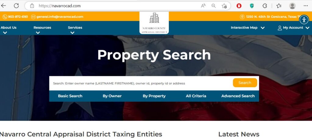 Navarro County Appraisal District