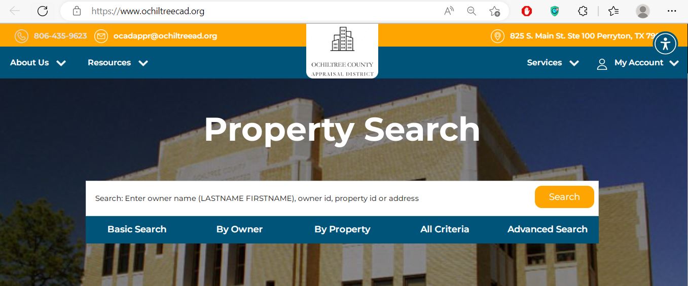 Ochiltree County Appraisal District