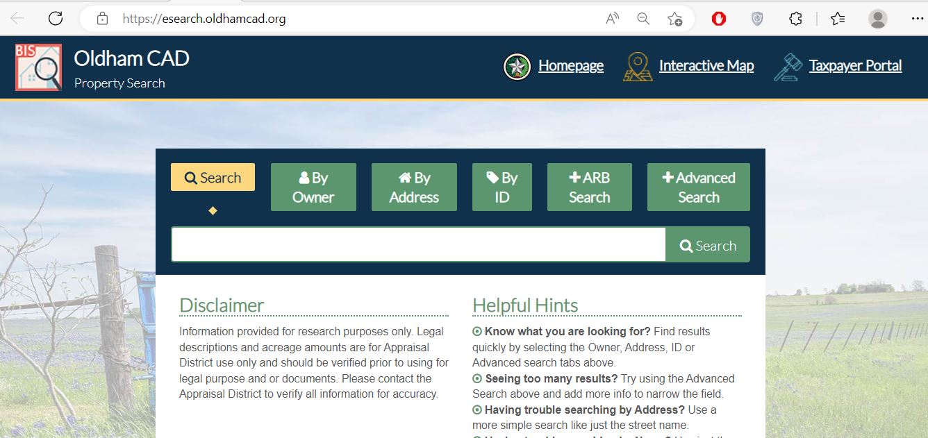 Oldham County Appraisal District