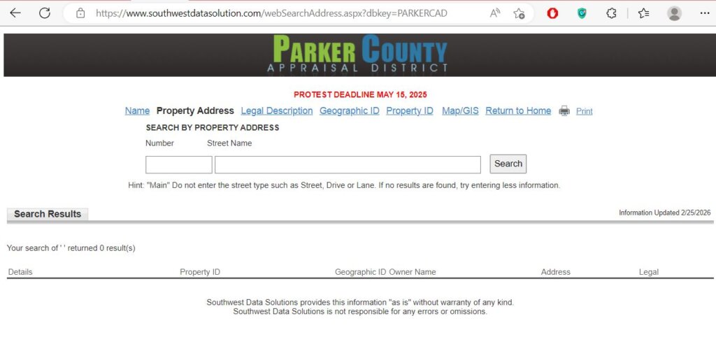 Parker County Appraisal District