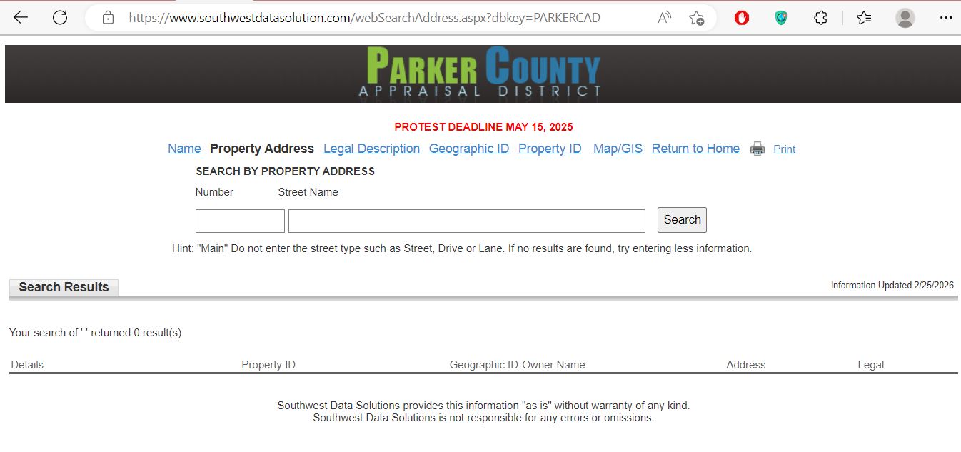 Parker County Appraisal District