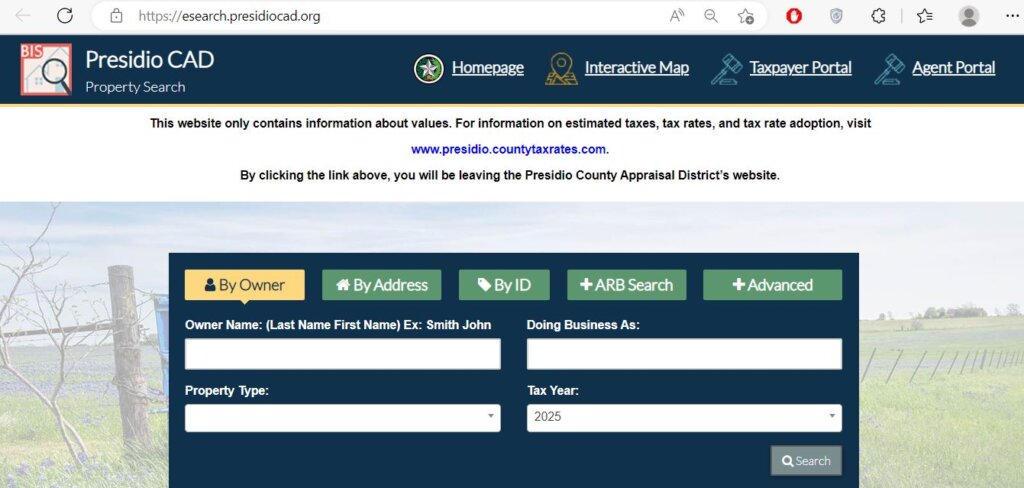 Presidio County Appraisal District