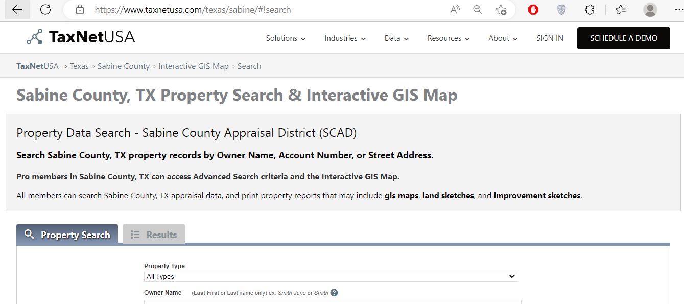 Sabine County Appraisal District