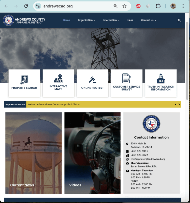 Andrews County Appraisal District