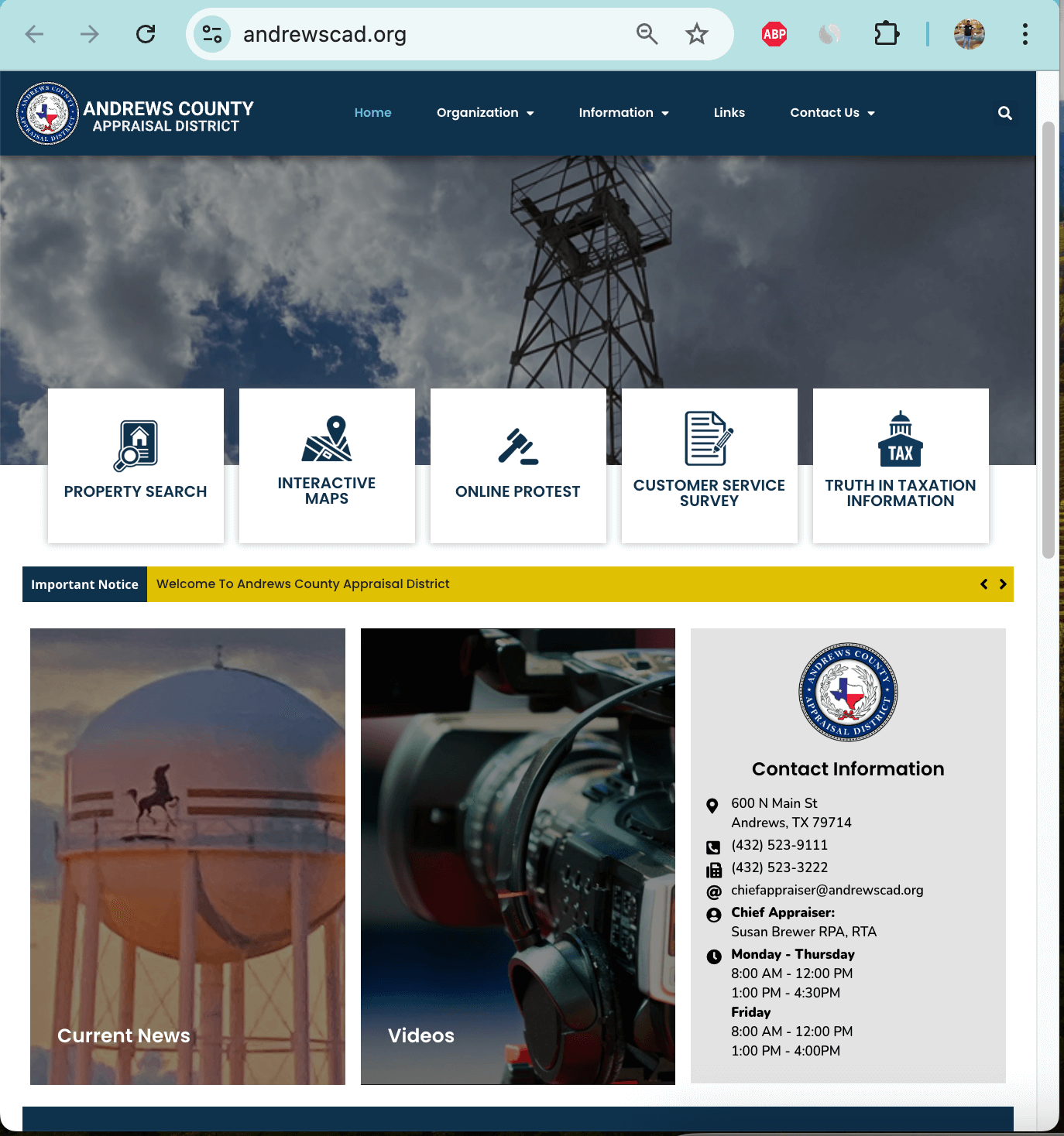 Andrews County Appraisal District