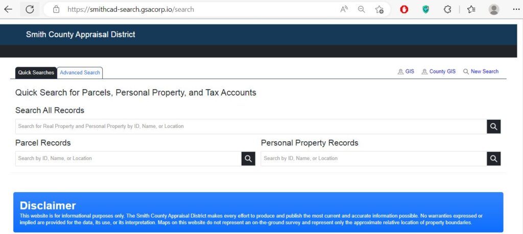 Smith County Appraisal District