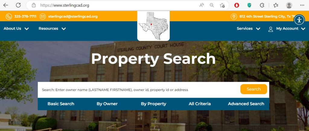 Starr CAD Property Search
